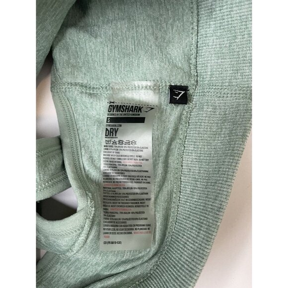 Gymshark Sport Bra Seamless Green Set Of 2 Small - Picture 9 of 9